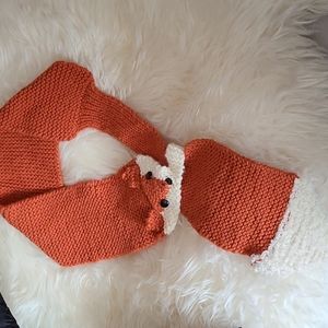 Hand made Fox scarf